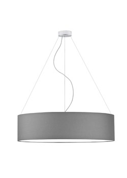 Geometryczna lampa wisząca PORTO fi - 80 cm - kolor szary stalowy ze sklepu Lysne w kategorii Lampy wiszące - zdjęcie 181868951