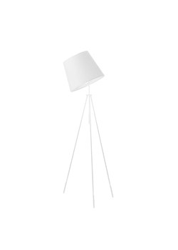 Lampa podłogowa z białym kloszem OSLO ze sklepu Lysne w kategorii Lampy podłogowe - zdjęcie 181869283