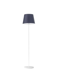 Biała lampa stojąca z granatowym abażurem VASTO ze sklepu Lysne w kategorii Lampy podłogowe - zdjęcie 181869324