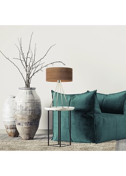 Elegancka lampka stołowa do salonu SIERRA ECO na purystycznym stelażu ze sklepu Lysne w kategorii Lampy stołowe - zdjęcie 181870264