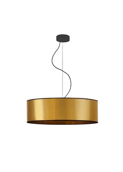 Złoty żyrandol do salonu HAJFA MIRROR fi - 60 cm ze sklepu Lysne w kategorii Lampy wiszące - zdjęcie 181870420