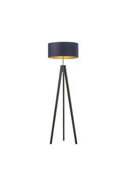 Lampa podłogowa z drewnianym stelażem HAITI GOLD ze sklepu Lysne w kategorii Lampy podłogowe - zdjęcie 181870530