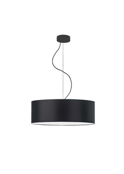 Czarna lampa wisząca do salonu HAJFA fi - 50 cm - kolor czarny ze sklepu Lysne w kategorii Lampy wiszące - zdjęcie 181871001