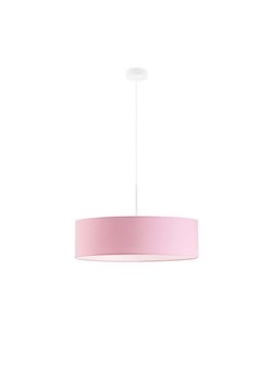 Żyrandol dla dziewczynki SINTRA fi - 60 cm - kolor jasny różowy ze sklepu Lysne w kategorii Lampy dziecięce - zdjęcie 181871043