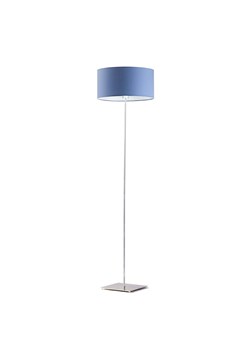 Chromowana lampa stojąca do pokoju dziecka SOFIA z niebieskim kloszem ze sklepu Lysne w kategorii Lampy dziecięce - zdjęcie 181871990
