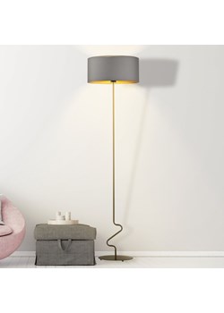 Uniwersalna lampa podłogowa JERSEY GOLD ze złotymi detalami ze sklepu Lysne w kategorii Lampy podłogowe - zdjęcie 181872651