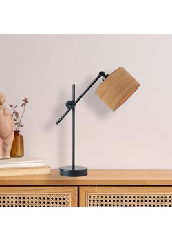 Nowoczesna lampka stołowa na czarnym stelażu MALI ECO ze sklepu Lysne w kategorii Lampy stołowe - zdjęcie 181872702
