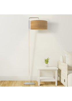 Designerska lampa podłogowa z fornirowym kloszem BOLIVIA ECO ze sklepu Lysne w kategorii Lampy podłogowe - zdjęcie 181872730