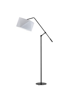 Czarna lampa podłogowa na regulowanym ramieniu COLMA ze sklepu Lysne w kategorii Lampy podłogowe - zdjęcie 181873782