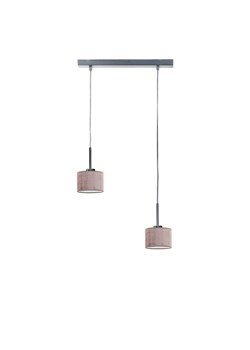 Elegancka lampa wisząca nad stół MONTANA VELUR z 2 źródłami światła ze sklepu Lysne w kategorii Lampy wiszące - zdjęcie 181874123