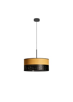 Regulowana lampa wisząca do salonu z designerskim abażurem SINTRA DUAL fi - 40 cm ze sklepu Lysne w kategorii Lampy wiszące - zdjęcie 181874773