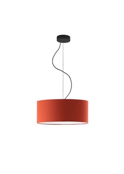 Długa lampa wisząca nad schody HAJFA fi - 40 cm - kolor rdzawy ze sklepu Lysne w kategorii Lampy wiszące - zdjęcie 181874983