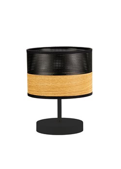 Mała lampa stołowa z abażurem AWINION DUAL w stylu skandynawskim ze sklepu Lysne w kategorii Lampy stołowe - zdjęcie 181875011