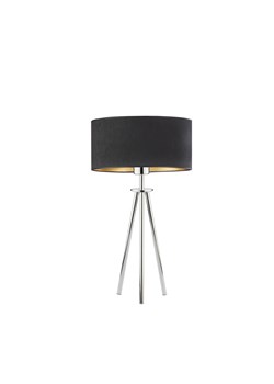Lampka na nocny stolik w stylu glamour ALTA VELUR ze sklepu Lysne w kategorii Lampy stołowe - zdjęcie 181875053