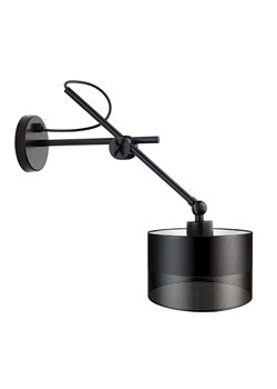 Lampa ścienna kinkiet ścienny regulowany czarny HAMILTON GLAM ze sklepu Lysne w kategorii Lampy ścienne - zdjęcie 181875263