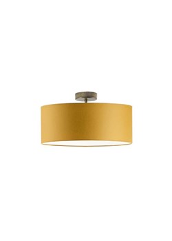 Designerska lampa sufitowa do salonu z abażurem WENECJA fi - 40 cm - kolor musztardowy ze sklepu Lysne w kategorii Lampy dziecięce - zdjęcie 181875642