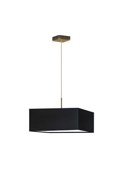 Lampa wisząca LED do kuchni kwadratowa czarna BOGOTA - kolor czarny ze sklepu Lysne w kategorii Lampy wiszące - zdjęcie 181875673