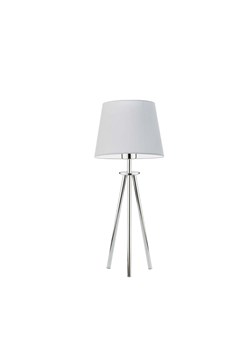 Chromowana lampka nocna na 3 nóżkach w stylu skandynawskim BERGEN ze sklepu Lysne w kategorii Lampy stołowe - zdjęcie 181875992