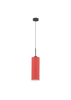 Czerwona lampa wisząca tuba do salonu ELBA ze sklepu Lysne w kategorii Lampy wiszące - zdjęcie 181876082