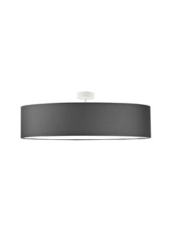 Nowoczesna lampa sufitowa GRENADA  fi - 80 cm - kolor grafitowy ze sklepu Lysne w kategorii Lampy sufitowe - zdjęcie 181876381
