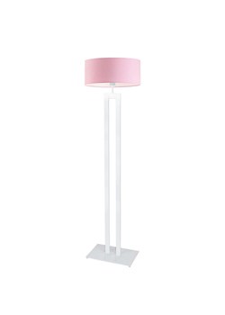 Nowoczesna lampa stojąca LED do pokoju dziecka KALIFORNIA z różowym abażurem ze sklepu Lysne w kategorii Lampy dziecięce - zdjęcie 181876853