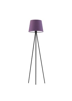 Nowoczesna lampa podłogowa na trójnogu z fioletowym abażurem RENO ze sklepu Lysne w kategorii Lampy podłogowe - zdjęcie 181878444