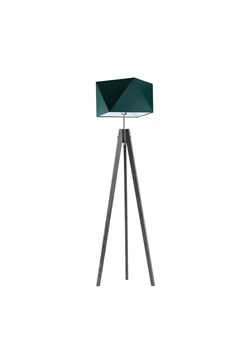 Drewniana lampa stojąca do salonu na trójnogu LAGOS ze sklepu Lysne w kategorii Lampy podłogowe - zdjęcie 181878501