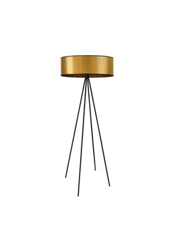 Złota lampa stojąca do sypialni w stylu loft IBIZA MIRROR ze sklepu Lysne w kategorii Lampy podłogowe - zdjęcie 181878760