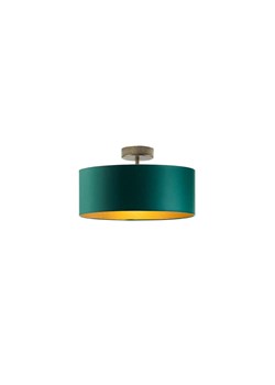 Plafon lampa sufitowa zieleń butelkowa WENECJA  GOLD fi - 30 cm ze sklepu Lysne w kategorii Lampy sufitowe - zdjęcie 181878871