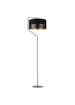 Czarno-złota lampa stojąca do salonu glamour TESALLIA GLAM ze sklepu Lysne w kategorii Lampy podłogowe - zdjęcie 181879093