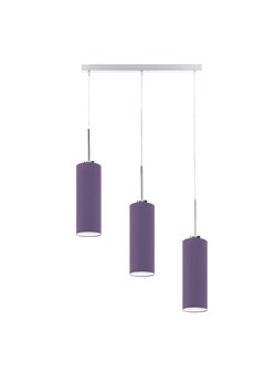 Potrójna lampa wisząca o prostej formie BORNEO na listwie ze sklepu Lysne w kategorii Lampy wiszące - zdjęcie 181879353