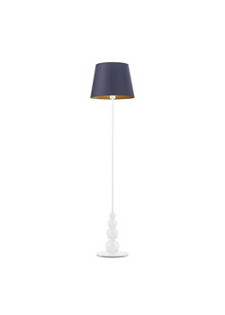 Biała lampa podłogowa do salonu LIZBONA GOLD ze sklepu Lysne w kategorii Lampy podłogowe - zdjęcie 181880523