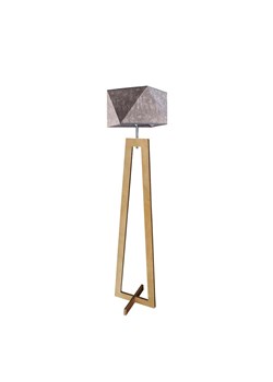 Designerska lampa podłogowa z drewna BAKU ze sklepu Lysne w kategorii Lampy podłogowe - zdjęcie 181880663