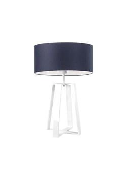 Biała lampa stołowa LED do salonu THOR ze sklepu Lysne w kategorii Lampy stołowe - zdjęcie 181880691