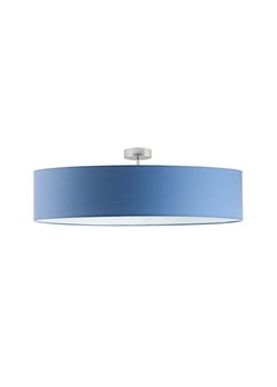 Niebieska lampa sufitowa do sypialni GRENADA  fi - 80 cm - kolor niebieski ze sklepu Lysne w kategorii Lampy dziecięce - zdjęcie 181880851