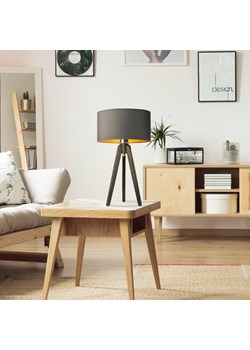 Lampa stołowa SABA GOLD z abażurem ze złotym wnętrzem ze sklepu Lysne w kategorii Lampy stołowe - zdjęcie 181881334
