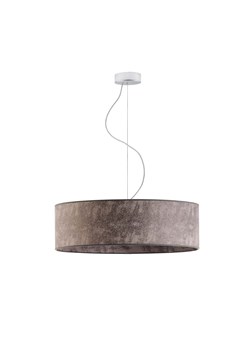 Designerski żyrandol do kuchni HAJFA fi - 60 cm - kolor szary melanż ze sklepu Lysne w kategorii Lampy wiszące - zdjęcie 181881454