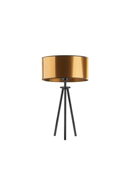 Czarna lampa stołowa  na trójnogu ALTA MIRROR ze sklepu Lysne w kategorii Paski damskie - zdjęcie 181882270
