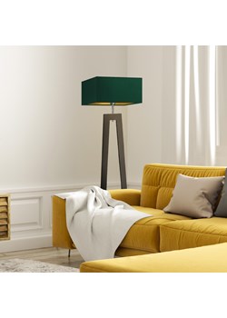 Drewniana lampa stojąca w stylu urban jungle JAWA GOLD ze sklepu Lysne w kategorii Lampy podłogowe - zdjęcie 181882403