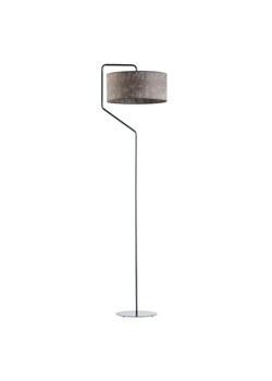 Czarna lampa stojąca TESALLIA z betonowymi akcentami ze sklepu Lysne w kategorii Lampy podłogowe - zdjęcie 181883990