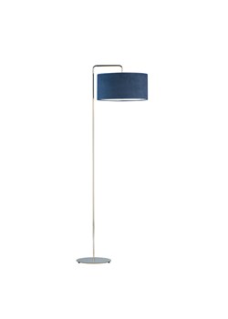 Metalowa lampa podłogowa LED z welurowym kloszem BOLIVIA VELUR ze sklepu Lysne w kategorii Lampy podłogowe - zdjęcie 181884122