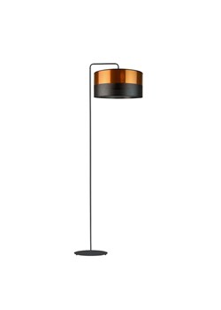 Lampa podłogowa czarno-miedziana loft BOLIVIA GLAM ze sklepu Lysne w kategorii Lampy podłogowe - zdjęcie 181884630