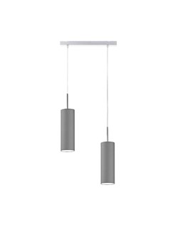 Srebrna podwójna lampa wisząca do kuchni MADERA ze sklepu Lysne w kategorii Lampy wiszące - zdjęcie 181884752