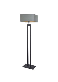 Srebrna lampa podłogowa do sypialni w stylu skandynawskim TORONTO GOLD ze sklepu Lysne w kategorii Lampy podłogowe - zdjęcie 181885340