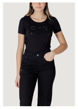 EA7 Emporio Armani T-Shirt 7W000094 AF10373 UC001 Czarny Slim Fit ze sklepu MODIVO w kategorii Bluzki damskie - zdjęcie 181886122