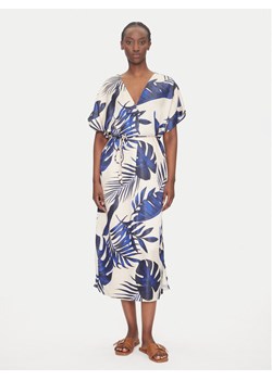 Vero Moda Sukienka letnia Vina 10327430 Beżowy Relaxed Fit ze sklepu MODIVO w kategorii Sukienki - zdjęcie 181886174