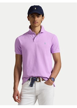 Polo Ralph Lauren Polo 710536856452 Fioletowy Slim Fit ze sklepu MODIVO w kategorii T-shirty męskie - zdjęcie 181886351