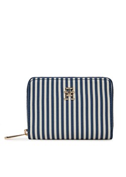 Tommy Hilfiger Duży Portfel Damski Poppy Summer AW0AW17270 Écru ze sklepu MODIVO w kategorii Portfele damskie - zdjęcie 181886363