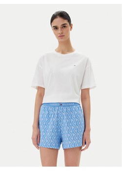 Tommy Hilfiger Piżama UW0UW05760 Niebieski Regular Fit ze sklepu MODIVO w kategorii Piżamy damskie - zdjęcie 181886382