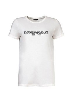 Emporio Armani Underwear T-Shirt EW000408 AF10881 U1131 Biały Regular Fit ze sklepu MODIVO w kategorii Bluzki damskie - zdjęcie 181886440